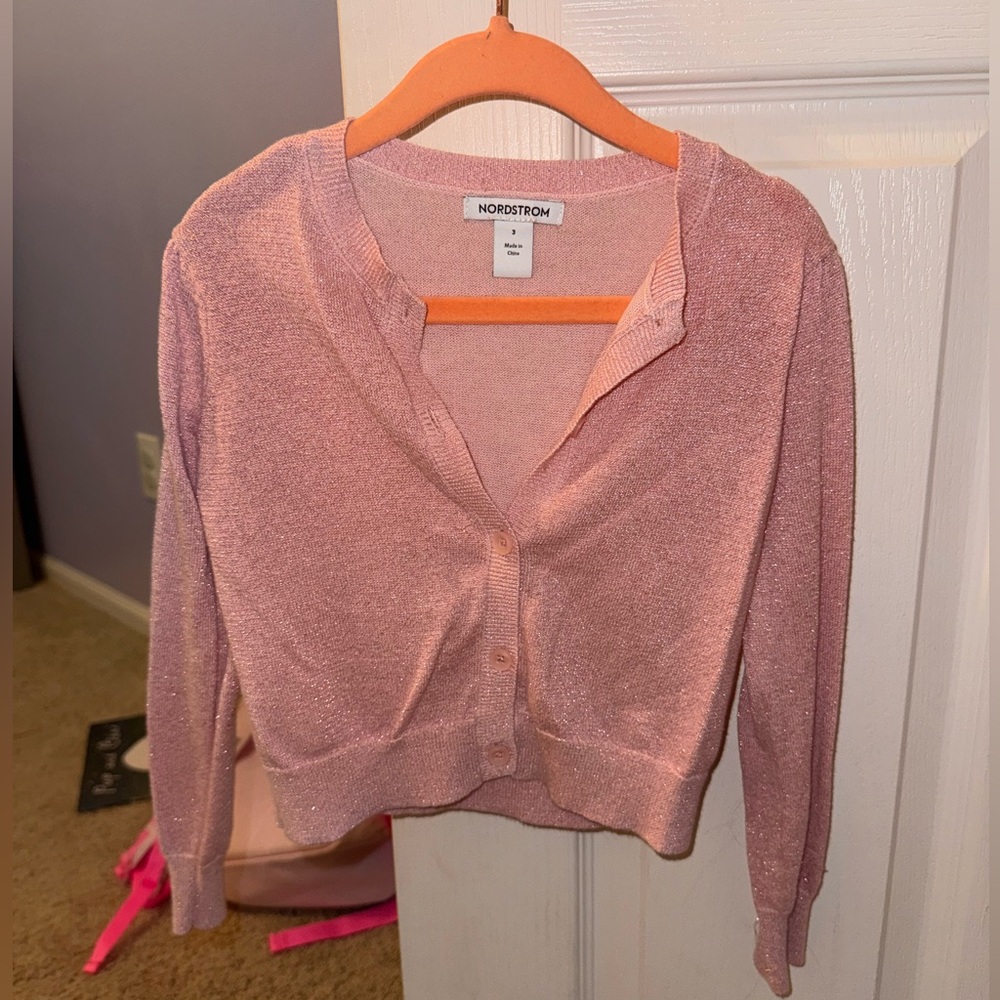Nordstrom Shimmering Pink Sweater